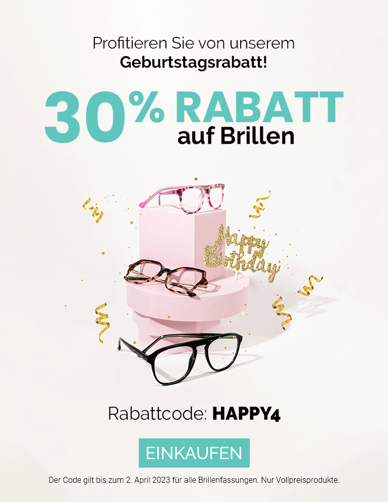 Birthday 30 % Rabatt