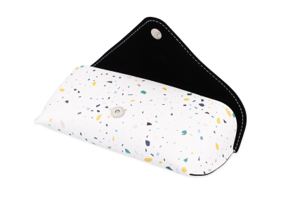 Glasses case Crullé with cleaning cloth - Stardust 